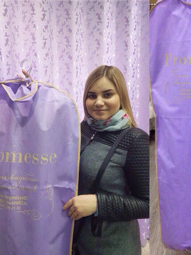 Чехлы для одежды, свадебных платьев текстиля и обуви от компании "Октябрь"